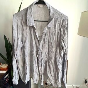 Nanette Lepore Striped Button Down